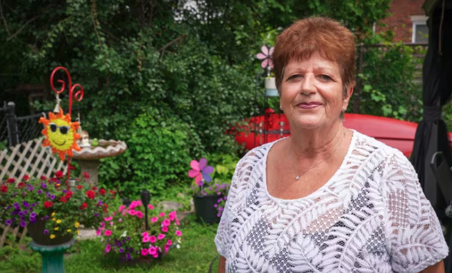 The colourful garden behind her six-unit apartment on Kirkwood Avenue has been a little oasis for Lucie Huneault.